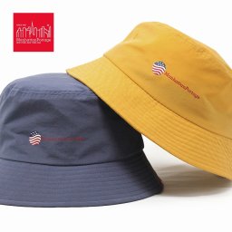 帽子 バケットハット メンズ ブランド メール便 マンハッタン ポーテージ バケハ 帽子 カジュアル サハリハット レディース 小物 おしゃれ 日よけ ハット グレー / マスタード 10代 20代 30代 40代 ファッション プレゼント ギフト