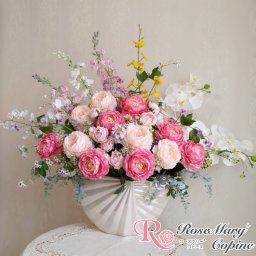 【送料無料】☆アレンジ☆ 高級造花　アーティフィシャルフラワー　アーティシャルフラワー　お祝い　新築祝い　開院祝い　開店祝い　ギフト　プレゼント　オーダー