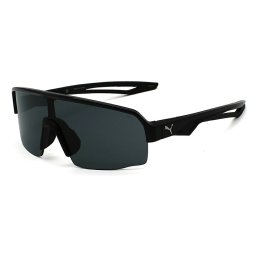 プーマ PUMA サングラス UVカット アイウェア アビエーター ミラーレンズ PU0399S-001 メンズ レディース ユニセックス ブラック+スモーク 国内正規品