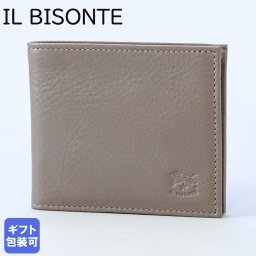イルビゾンテ IL BISONTE 二つ折り財布 メンズ レディース バケッタレザー 本革 トルトラ C0437P 618 SBW005PV0005GY103X 送別会 誕生日 お中元 結婚祝い 結婚式 彼氏 息子 夫 男性 彼女 妻 女性 財布 高級 父の日 母の日 ホワイトデー