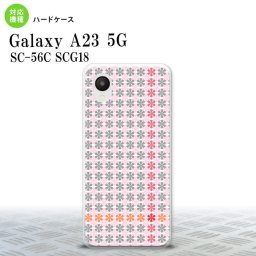 GalaxyA23 Galaxy A23 スマホケース 背面ケース ハードケース 花十時 ピンク 紫 2022年 10月発売 nk-a23-1353