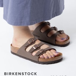 ビルケンシュトック BIRKENSTOCK 53881 サンダル Florida フロリダ レディース シューズ ビルコフロー レギュラーフィット ビルケン コンフォートサンダル アウトドア 旅行 キャンプ モカ 23.0～26.5cm