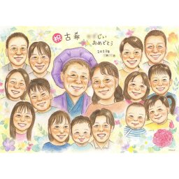 古希 似顔絵 プレゼント 記念 ギフト お祝い 70歳 似顔絵 色紙 退職祝い 似顔絵 手書き 名前入り 世界にひとつ 長寿祝い お父さん お母さん 祖父 祖母 喜ばれる おしゃれ 感動 サプライズ オーダーメイド 似顔絵 似顔絵イラスト かわいい オリジナル ありがとう 似顔絵色紙 似顔絵ギフト 温かみ 似顔絵プレゼント 特別な贈り物