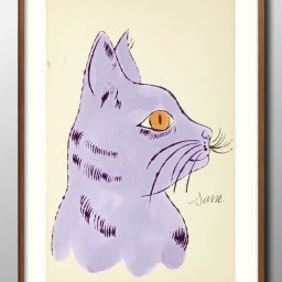 アンディ ウォーホル 猫 ネコ A3 サイズ ポスター アート おしゃれ 絵画 インテリア 北欧 イラスト マット紙 艶消し アートパネル 額 フレーム デザイン 壁掛け ギフト 新築祝い ディスプレイ 引越し祝い　新生活　空間デザイン 