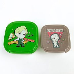 Tiny TAN タイニータン V柄 シール容器 2Pセット 保存容器 ランチ 学校 オフィス キッチン