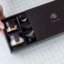 キャビエルサンド｜自分で仕上げるダイヤモンド型スイーツ・ギフト【袋付き】