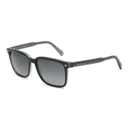 ゼニア ZEGNA サングラス グローバルモデル UVカット アイウェア バタフライ EZ0062/S 05B 56 Ermenegildo Zegna エルメネジルド・ゼニア メンズ レディース ユニセックス ブラック+クリアグレー+グレーグラデーション