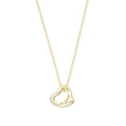 ティファニー TIFFANY&CO 60957401 エルサ・ペレッティ オープンハート ペンダント ネックレス イエローゴールド K18YG レディース 女性 ギフト プレゼント バースデー ホワイトデー 新品