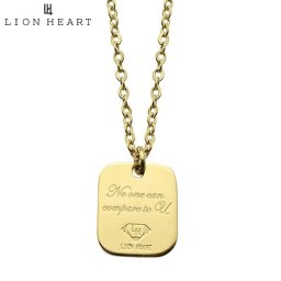 ライオンハート ネックレス ペンダント メンズ レディース LION HEART ファッション小物 アクセサリー ユニセックス 04N157SG おしゃれ プレゼント ギフト
