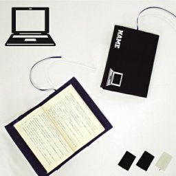 「パソコン部」名入れキャンバスブックカバー/文庫本用 A6判 部活 お名前 PC コンピューター 習い事 卒団記念品 卒部 卒団 卒業 記念品 ノベルティグッズ 新学期  グッズ ソフトカバー