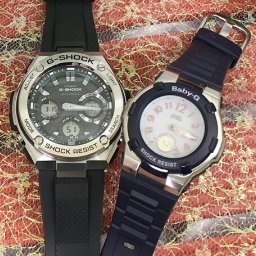恋人たちのGショック ペアウオッチ  G-SHOCK BABY-G   カシオ 2本セット GST-W110-1AJF BGA-1100-2BJF 大人のG-SHOCK プレゼント   ラッピング無料 メッセージカード g-shock クリスマス プレゼント 誕生日 御祝い還暦 銀婚式 結婚記念日 婚約