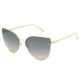トムフォード サングラス TOM FORD FT0652-28B-60 TF652 Ingrid-02 レディース ゴールド グレーグラデーション