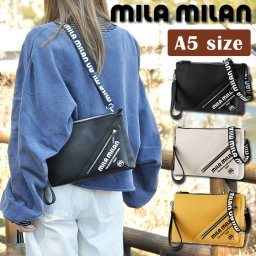 ミラ・ミラン バッグ 2WAYクラッチバッグ ショルダーバッグ A5 B6 mila milan プリモ 261111 メンズ レディース レザー 送料無料 誕生日プレゼント ギフト ラッピング無料