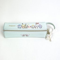 ポケモン ポケピース 開くトレーポーチ ペンケース グリーン 文具