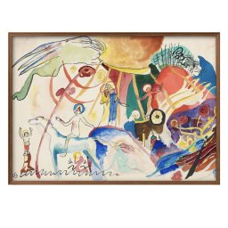 ワシリー カンディンスキー All Saints Day II A3 サイズ ポスター アート おしゃれ 絵画 インテリア 北欧 イラスト マット紙 艶消し アートパネル 額 フレーム デザイン 壁掛け ギフト 新築祝い ディスプレイ 引越し祝い　新生活　空間デザイン 