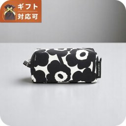 マリメッコ MARIMEKKO Tiise Mini Unikko ポーチ 71294-190 レディース ブラック ポーチ