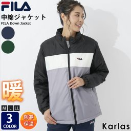 FILA レディース ジャケット ブランド 秋 冬 中綿 アウター ブルゾン ジャンパー 長袖 防風 保温 防寒 大きいサイズ M L LL 敬老の日 プレゼント ギフト