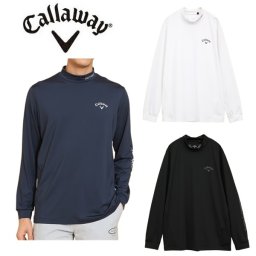キャロウェイ ゴルフ メンズ シャツ ストレッチスムース長袖モックネックシャツ Callaway Golf  C25133101 お誕生日祝い お祝い 記念品 お父さん 父の日 彼氏 男性 30代 40代 50代 60代  還暦祝い 敬老の日 人気プレゼント プレゼント