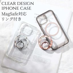 iphone13 ケース リング付き クリア iphone13mini iphone13Pro iphone13ProMAX MagSafe マグセーフ対応 大人かわいい 花柄 きらきら ラメ アイフォン 13 13mini 13pro 13promax 透明 スマホリング リング 13ミニ 13プロ クリアケース スタンド 可愛い 韓国 ハート 送料無料