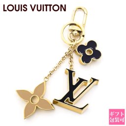 ルイヴィトン バッグチャーム キーホルダー フルール ドゥ モノグラム M01652 ゴールドカラー LOUIS VUITTON LV ビトン アクセサリー チャーム 正規品 新品 ブランド ギフト プレゼント