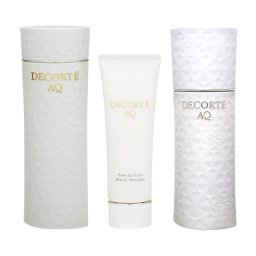 コスメデコルテ AQ ローション ER (よりしっとりタイプ) & AQ ウォッシング クリーム & AQ エマルジョン ER (よりしっとりタイプ)セット  200ml+125ml/4.5oz+200ml  |  Cosme Decorte  スキンケアコフレ 美容グッズ コスメ化粧品 誕生日 クリスマス ホワイトデー 結婚記念日 