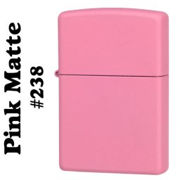 【名入れ】zippo ジッポーライター Pink Matte ピンクカラーマットジッポー #238 誕生日 ギフト プレゼント[z238]
