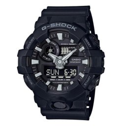 【国内正規品】カシオ G-SHOCK Gショック ジーショック メンズ 父の日 腕時計 GA-700 アナログデジタル アナデジ 多機能 防水 ビックケース ブラック 黒 成人 卒業 入学