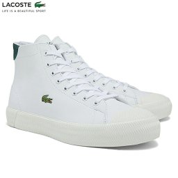 ラコステ LACOSTE メンズ ミッドカット スニーカー グリップショット MID 0321 1 GRIPSHOT MID 0321 1 CM00382 靴 シューズ