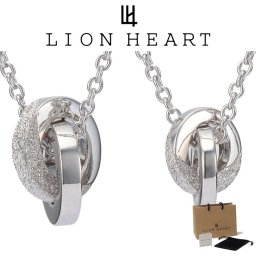 ライオンハート ネックレス メンズ レディース SAND ダブルリング ペアネックレス LH for Gift SV925 LH-1NE366 メンズネックレス クリスマス 誕生日 プレゼント ギフト 彼氏 ブランド 人気 ランキング