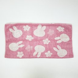 ミッフィー miffy のびのびタオルピローケース (ピンク) 西川