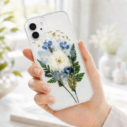 【ほぼ全機種対応スマホケース❁】押し花スマホケース NO.636（着日指定不可） 押し花＆レジン iPhone/Xperia/AQUOS/Galaxy他