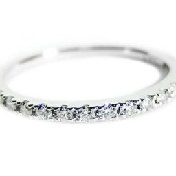 ダイヤモンド リング ハーフエタニティ 0.2ct 11.5号 プラチナ Pt900 指輪 鑑別カード付き レディース アクセサリー ジュエリー 婚約指輪 結婚記念日 プレゼント ギフト