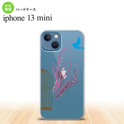 iPhone13mini iPhone13 mini ケース ハードケース 青い鳥 紫 赤  nk-i13m-1293