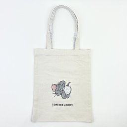トムとジェリー タフィーおむつカラバリトートバッグ (ホワイト) トムジェリ