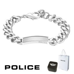 正規品 ポリス POLICE ブレスレット GB0009901 REVENGE II リベンジ2 ステンレス 316L サージカルステンレス シルバー メンズ 男性 ギフト プレゼント おすすめ 誕生日 クリスマス バレンタイン お祝い 新品 送料無料