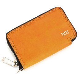 タケオキクチ 財布 小銭入れ コインケース ラウンドファスナー キャメル TAKEO KIKUCHI 780601 メンズ 紳士 ギフト 定番 彼氏 彼女 プレゼント