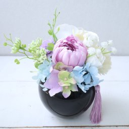 お供え フラワーアレンジメント 枯れないお花 お盆 ご仏前 仏花 先方様への直送可能 185