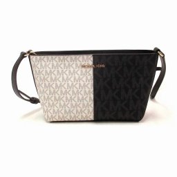 MICHAEL KORS マイケルコース アウトレット ショルダーバッグ レディース ジェットセット ツートン ロゴ ブラック 35F4GTVC1V BLACK