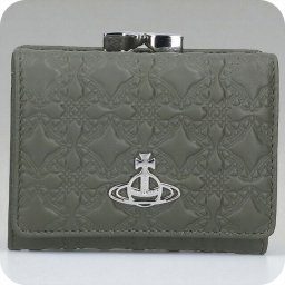 ヴィヴィアン ウエストウッド 三つ折り財布 レディース ブランド Vivienne Westwood エンボスドナッパ がま口 ロゴ 5115002NW L003E M405