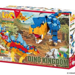 LaQ　ラキュー　ダイナソーワールド ディノキングダム 988ピース　プラスチックコンテナVer  L009425　知育　ブロック　玩具　日本製　【2025年11月新仕様版】