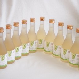 12本セット(果汁50%大吟醸使用リキュール 白ぶどうAlc7%(愛知県)) 300ml×12本