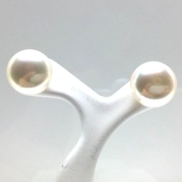 真珠 ピアス パール 淡水真珠 スタッド 10.5-11.0mm ホワイト－ホワイトピンク K14 ホワイトゴールド 72611 イソワパール