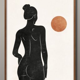 デザイン モダン A3 サイズ ポスター アート おしゃれ 絵画 インテリア 北欧 イラスト マット紙 艶消し アートパネル 額 フレーム デザイン 壁掛け ギフト 新築祝い ディスプレイ 引越し祝い　新生活　空間デザイン 