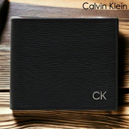カルバンクライン 二つ折り財布 メンズ ブランド Billfold With Coin Pocket 革 レザーウォレット 小銭入れ レザー 31CK130008