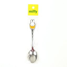 ミッフィーmiffy スプーン イエロー 食器 日本製