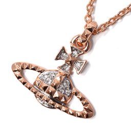 ヴィヴィアンウエストウッド ネックレス Vivienne Westwood 63020052 02G118 MY MAYFAIR BAS RELIEF PENDANT ピンクゴールド 02G118