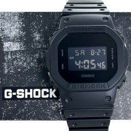 カシオ G-SHOCK ジーショック 腕時計 手表 メンズ 父の日 ソリッドカラーズ デジタル 20気圧防水 ブラック DW-5600UBB-1 ビジネス 男性 誕生日 ギフト 成人 卒業 入学