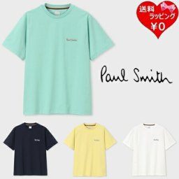 【送料無料】【ラッピング無料】ポールスミス Paul Smith Tシャツ Afterimage Logo 綿100% psm519072