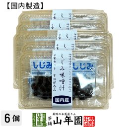 【国内産】即席みそ汁（生みそタイプ）しじみみそ汁 4食セット×6個セット 調味味噌付き（しじみエキス入り）常温保存品 シジミ 蜆 ギフト プレゼント 敬老の日 2026 プチギフト お茶 内祝い 男性 女性 父 母 贈り物 お土産 おみやげ