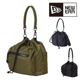 ニューエラ バッグ 巾着 ポーチ ハンドバッグ ショルダー 小さめ NEW ERA 2ウェイドローストリングポーチ 3L A5 メンズ レディース 誕生日プレゼント ギフト ラッピング無料 【正規代理店】